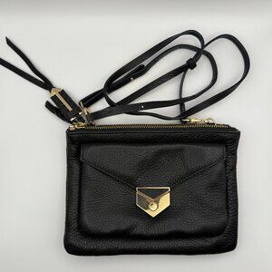 Stella & Dot Genuine Leather Covet Crossbody Bag